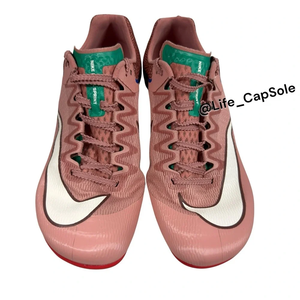 10 Men's Nike Zoom Rival Sprint Track Spikes Armory Pack HQ2061-600 Track Bag